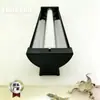 Lámpara de calcio T5T8UVB reflector negro hombre león melenudo lagarto espalda de sol 5.0 10.0UVB lámpara estándar europeo 220V