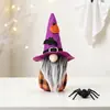 Decorações de Halloween Pingente de Boneca Lenhador de Desenho Animado Boneca Sem Rosto Enfeites de Boneca Adereços de Decoração de Janela