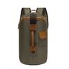 Nova Mochila Retro de Lona com Revestimento de Cola para Homens Cor Sólida Mochila de Viagem ao Ar Livre Grande Capacidade Fornecimento Transfronteiriço Europeu e Americano
