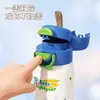 Copo Térmico Toy Story para Meninas, Copo Portátil com Canudo de Alto Acabamento para Crianças e Estudantes, Garrafa de Água Escolar Antiderrapante