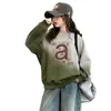 Sudadera para niña para primavera y otoño, ropa infantil elegante, suéter cálido con forro polar para bebé, sudadera de moda para salir