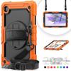 Para tablet Samsung Tab A7 Lite conjunto 8,7 polegadas T220 suporte de cor contrastante T225 capa protetora tripla prova