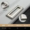Nova Puxador Oculto para Gaveta Montado na Superfície Preto Puxador de Porta de Guarda-Roupa Dourado Tatami Puxador Plano Invisível