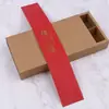 Papel de Presente Dourado Estampado em Tira Longa, Faixa Decorativa para Caixas de Embalagem de Panificação, Tags de Presente de Agradecimento, Pedido Mínimo de 10 Peças