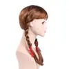 Cosplay de Halloween Annabelle Peluca de Cosplay Accesorios Peluca Estilo Trenzado con Lazo