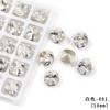 Celebridad de Internet Explosiones Cuadrado Gordo Pointe Especial Forma Taladro Pegatina para Uñas Taladro Cristal de Vidrio Súper Brillante Adornos de Diamante Accesorios de Joyería diy