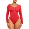 Exportación Europea y Americana Talla Grande Postparto Levantamiento de Glúteos Ropa Interior Moldeadora Sin Costuras Corsé para Mujer Control de Abdomen Tanga Bodysuit Bodysuit