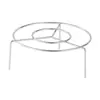 Freidora de Aire Doméstica para Cocina, Soporte Vertical Especial para Brochetas, Estante Colgante de Acero Inoxidable para Barbacoa, Parrilla Redonda Colgante para Brochetas de Carne
