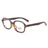 Nueva moda transfronteriza gafas de lectura anti-luz azul ins superventas imitación madera grano damas sin marco gafas al por mayor