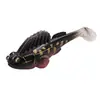 Isca Luya Dez Cores Mini Silicone Macia Peixe Saltitante 6cm8g Anti-Enrosco Fundo Cauda em T Isca para Pesca em Água Doce Marisca Equipamento de Pesca