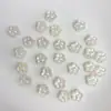 Decoraciones para Uñas DIY Flor Pequeña con Polvo Dorado de 8 mm, Decoraciones de Uñas Florales Coloridas Tridimensionales, Pendientes, Funda de Teléfono, Accesorios de Uñas Portátiles