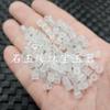 Hielo Agujero Grande Lutong Jade Perlas Sueltas Roca de Cuarzo Jade Columna Recta Medio Tubo Perlas de Barril Accesorios para Joyería Perlas Hechas a Mano