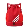 Mochila con Cordón Personalizable, Bolsa Impermeable de Gran Capacidad para Entrenamiento de Baloncesto, Equipo de Fútbol, Bolsa para Guardar Zapatos, Bolsa Deportiva