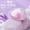 Bolo de Neve de Puff de Leite de Taro Lanche Pegajoso Glutinoso Popular Online com Recheio, Embalado Individualmente Atacado