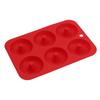 Molde de silicona para pasteles, resistente a altas temperaturas, engrosado 6 veces, para pastel, taza, dona, galleta DIY, molde pequeño, herramienta para hornear
