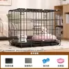 Jaula para Perros Teddy Especial para el Hogar Casa de Metal para Perros Tipo Plegable Espacio Grande Interior Jaula para Perros Medianos y Pequeños Jaula Valla para Mascotas