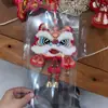 Decoraciones Festivas del Festival de Primavera, Colgantes de Campana de Danza del León, Regalos Infantiles de Año Nuevo, Adornos que Traen Fortuna, Decoraciones para el Hogar