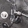 Codo en T de acero inoxidable 4 puntos rosca interior y exterior vivo interior y exterior interior tubería de agua junta de distribución de agua para inodoro accesorios para tuberías de agua