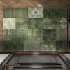Felpudo de Entrada Estilo Europeo Retro Felpudo de Puerta de Entrada Alfombra Doméstica de Gama Alta Cortable Antideslizante Resistente a la Suciedad Felpudo de Entrada