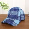 Nueva Gorra de Béisbol a Cuadros para Mujer con Borde Roto de Frontera Cruzada Visera Lisa Sombrero de Protección Solar Suministro del Fabricante Venta al por Mayor