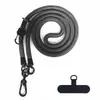 Goma para cordón de teléfono móvil de 10 mm de grosor, cuerda ajustable en diagonal, clip para teléfono móvil, cordón anti-pérdida, cordón para cuello