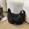 Bolso bandolera de tela Oxford de moda para mujer de este año, nuevo bolso de hombro casual 2026, mochila escolar para estudiantes, bolso tipo empanada para commuting