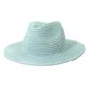 Sombrero de Sol de Moda para Viajes al Aire Libre, Protección Solar para la Playa, para Hombre y Mujer, Sombrero de Paja Jazz Colorido de Primavera y Verano, Regalo