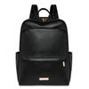Mochila para Mujer 2024 Transfronteriza Nueva PU Simple Secundaria Superior Estudiante Universitario Mochila Escolar Ligera Gran Capacidad Bolsa de Negocios para Computadora