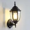 Lámpara de Pared para Exteriores Impermeable Europea Retro Balcón Patio Lámpara Americana Pasillo Escalera Exterior LE