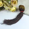 Pulsera semiacabada DIY y cordón de nudo tejido a mano con cuentas y cierre de seguridad, cordón rojo para el año del zodiaco, en stock