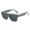 Moda Transfronteriza Gafas de Sol de Montura Grande Europeas y Americanas para Hombres y Mujeres, Gafas de Sol de Viaje a la Moda con Lentes Elegantes
