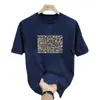 Camiseta de algodão pesado americana de manga curta 200g masculina gola redonda solta masculina branca pura para usar por baixo verão 2025 novo