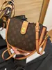 2025 Nueva Bolso Cruzado Transfronterizo Estampado de Moda Retro Simple Casual Bolso Silla de Gama Alta Bolso de Hombro de Moda