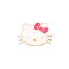 Broche japonês Sanrio Hello Kitty desenho animado gato de metal fofo distintivo alfinete roupas mochila broche atacado