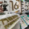 Letras Metálicas de Alta Gama, Letras Personalizadas en Relieve, Letras Tridimensionales de Acero Inoxidable, Letras Personalizadas. ¡Consúltanos para una sorpresa!