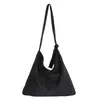 Bolsa Tote Plegada de Gran Capacidad para Mujer 2025 Otoño Nuevo Retro de Gama Alta Casual Versátil Bolso de Hombro Único