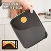Caja Crujiente de Acero Inoxidable 304 Se Puede Congelar Caja Sellada Refrigerador Caja de Almacenamiento de Frutas y Alimentos Caja de Comida Caja de Almuerzo No