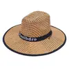 Chapéu de Cowboy Ocidental de Verão, Chapéu de Palha com Proteção Solar, Chapéu de Palha com Proteção Solar para Viagens ao Ar Livre, Chapéu de Sol, Chapéus para Áreas Turísticas Atacado