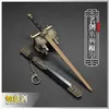 Modelo de Arma Envolvente Fengshen Hombre Huang Jian 22cm Adorno de Metal Xiqi Jian Yuan Shen Jian Bo Hou Jian Arma Fría