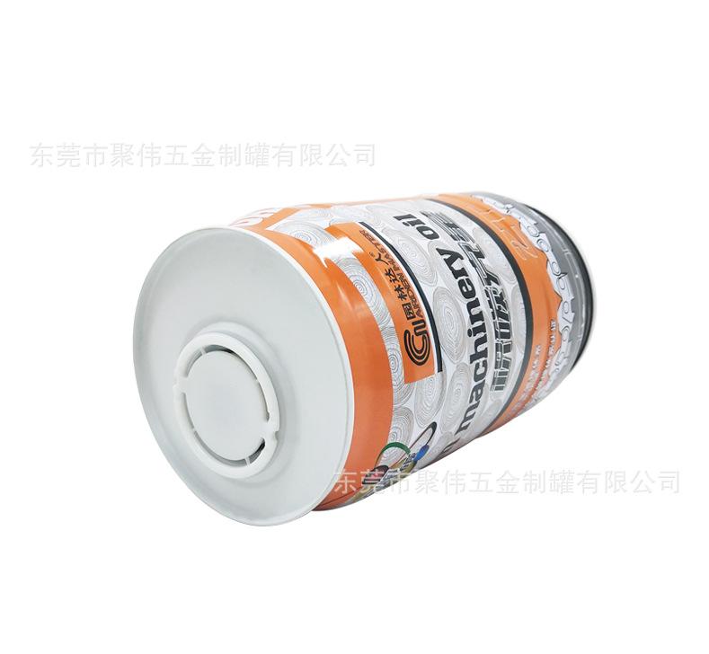 润滑油马口铁圆罐