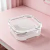 Caja de almacenamiento para refrigerador, caja de conservación de alimentos frescos para cocina, subcaja para carne congelada, vegetales especiales, clasificación de materiales pequeños, caja sellada de almacenamiento