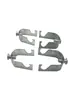 Gancho de Quilla de Varilla Roscada Clip en U KBG/JDG Clip para Tubo de Conduit Galvanizado Clip de Varilla Roscada Colgador de Conduit de 4/6 pulgadas