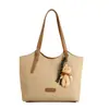 Bolsa de axila color-blocking de alta qualidade para mulheres, nova bolsa de ombro de moda vintage 2026, bolsa tote de grande capacidade para o dia a dia