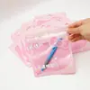 Bolsa con cierre hermético Dibujo animado de gato Kt Bolsa de hueso colorida Bolsa con sello para joyería Bolsa de almacenamiento para cosméticos Bolsa sellada Bolsa de embalaje para manicura