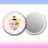 Espejo de Hojalata Tang Lingshan Espejo de Maquillaje Espejo Portátil Merchandising de Ventilador de Concierto Mismo Estilo de Tiktok