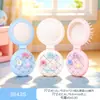 Peine Girly Macarrón Estilo Japonés Estilo Ins, Peine de Costillas Hueco Suave y Lindo, Peine Masajeador Portátil para Alisar el Cabello para Estudiantes