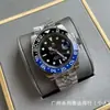 Reloj Mecánico Greenwich, Reloj Rolex Anillo Verde Coke, Reloj para Hombre con Anillo de Cerámica, Reloj AAA de Alta Calidad