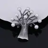 Broche de Liga de Metal Estilo Retro Japonês e Coreano com Planta, Broche de Luxo de Alta Qualidade, Acessórios de Joias Femininas, Acessórios de Alfinete