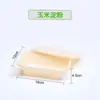 Caja de Almuerzo Desechable de Almidón de Maíz Caja de Almuerzo Biodegradable para Llevar Caja de Almuerzo Empaquetada Bol para Sopa Base de Almidón