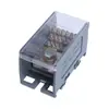 Divisor de Cables Bornera de Terminales de Una Entrada y Múltiples Salidas Tipo Riel de Montaje Caja de Conexiones Divisor Multipropósito Terminal Jts2